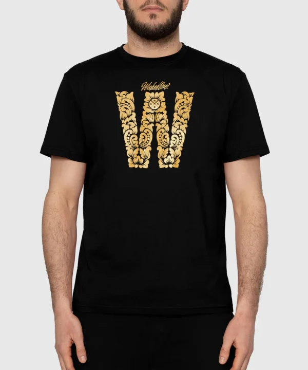 T-Shirt Wicked One Wanted - Noir