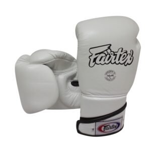 Gants de Boxe d'entrainement FAIRTEX FXV6 Blanc