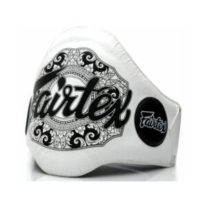 Ceinture de frappe FAIRTEX V2 Thaï - Blanc