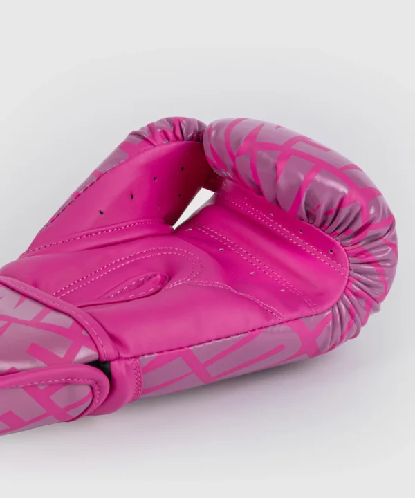 Gants de boxe Venum Contender 1.5 XT pour enfants - Blanc/Rose