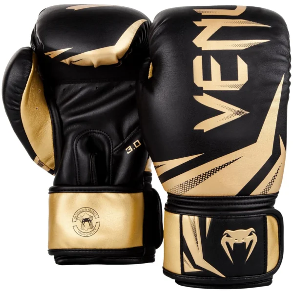 Gants de boxe Noir/Or Venum Challenger 3.0