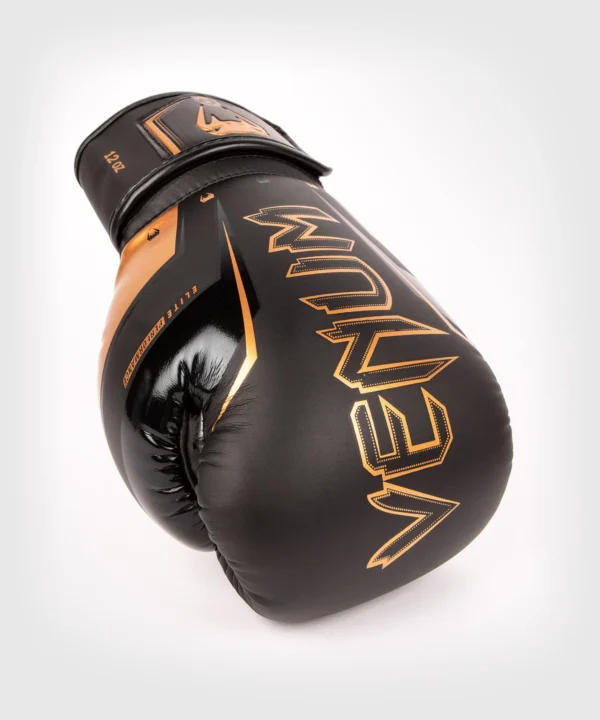 Gants de Boxe Venum Elite Evo - Noir/Bronze