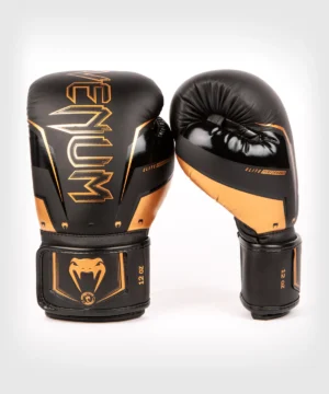 Gants de Boxe Venum Elite Evo - Noir/Bronze