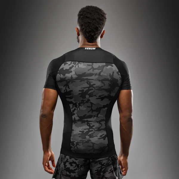 Rashguard manches courtes Venum x Polaris - Noir/Gris