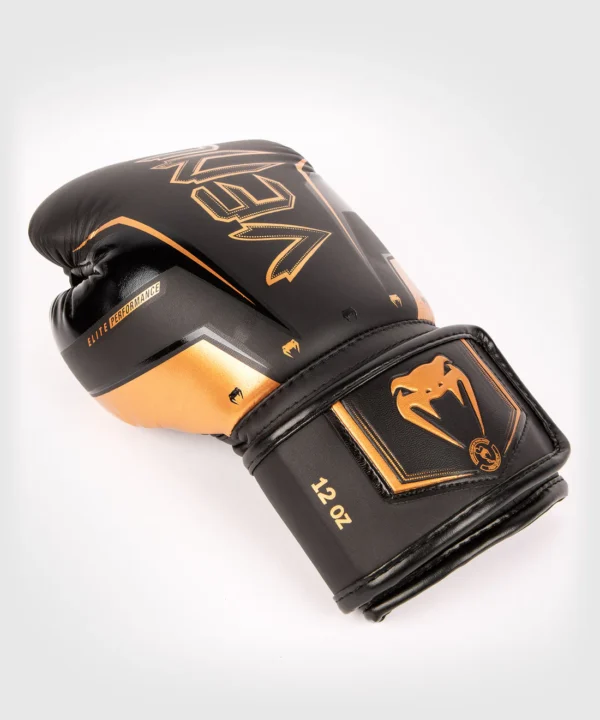 Gants de Boxe Venum Elite Evo - Noir/Bronze