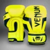 Gants de boxe enfant Elite Venum Jaune Fluo