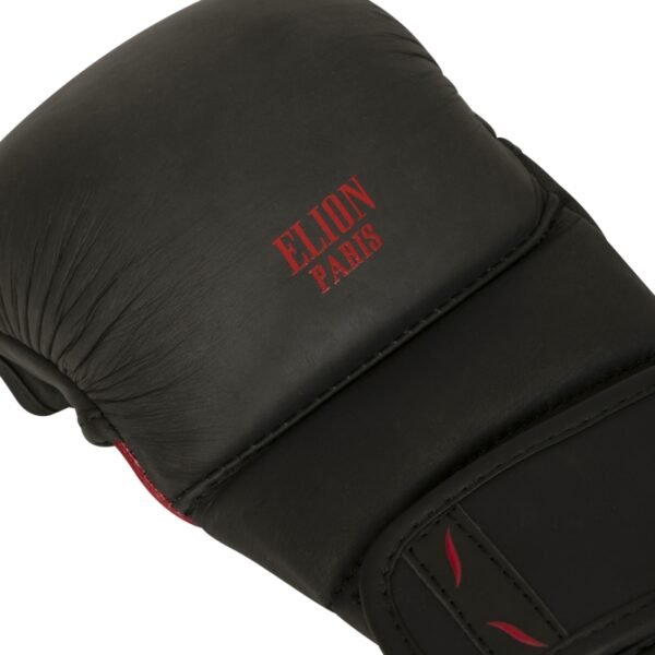 Gants MMA ELION Sparring - Mat-Black CUIR