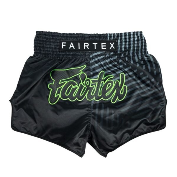 Short de Boxe Thaï FAIRTEX BS1924 "RACER" BLACK