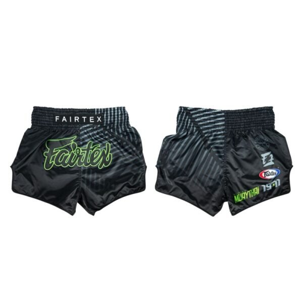 Short de Boxe Thaï FAIRTEX BS1924 "RACER" BLACK