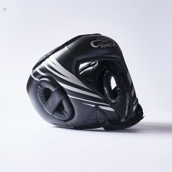 Casque CHAMPBOXING Face Ouverte - Noir