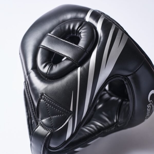 Casque CHAMPBOXING Face Ouverte - Noir