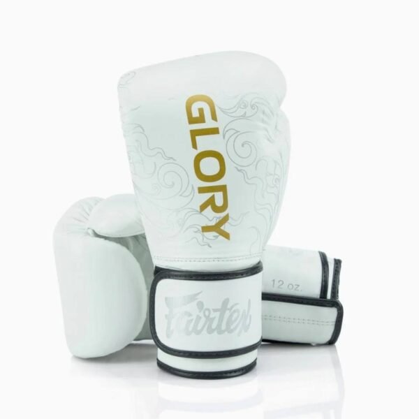 Gants de Boxe d'entrainement FAIRTEX X GLORY White/Silver