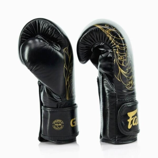 Gants de Boxe d'entrainement FAIRTEX X GLORY Black/Gold