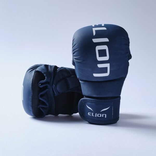 Gants MMA ELION Super Sparring - Navy/Blanc