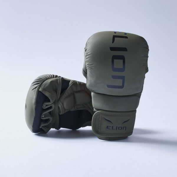 Gants MMA ELION Super Sparring - Kaki/Noir