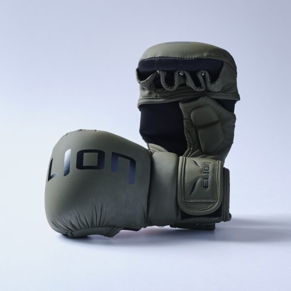 Gants MMA ELION Super Sparring - Kaki/Noir