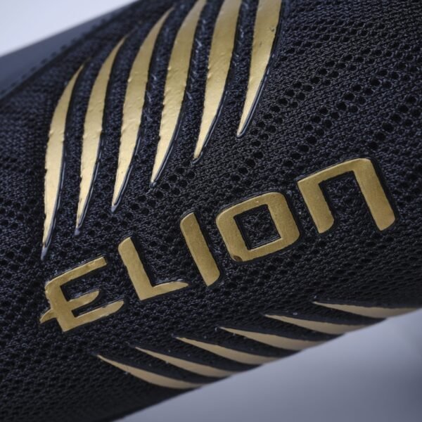 Chaussures de Boxe ELION Rapide Noir/Or Réflechissant réflective
