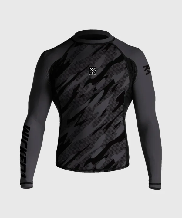 Rashguard À Manches Longues Wicked One Upset - Gris