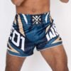 Short de Muay Thaï Wicked One Havoc – Navy/Blanc