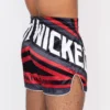 Short de Muay Thaï Wicked One District – Gris/Rouge