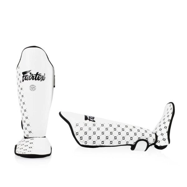 Protèges tibias & pieds FAIRTEX SP5 Blanc