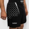 Short de Combat pour Hommes Venum x WOW FC - Noir/ Gris