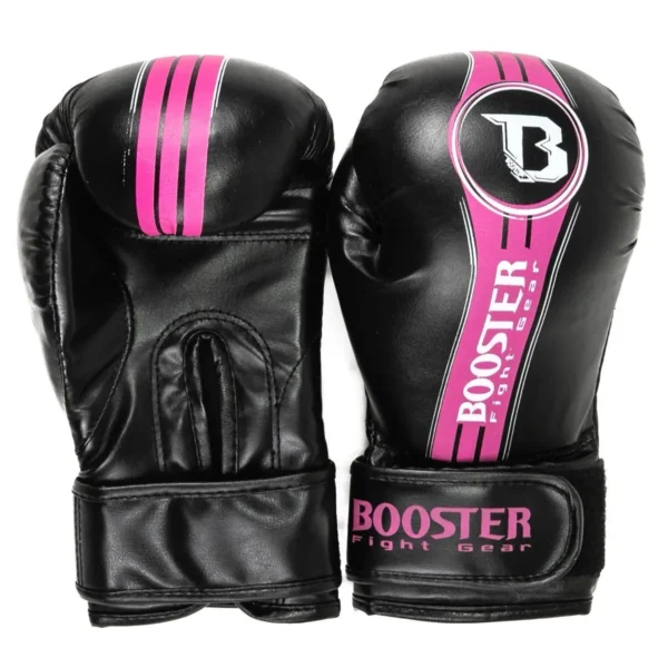Gants de boxe Booster Junior Noir/Rose