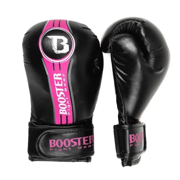 Gants de boxe Booster Junior Noir/Rose
