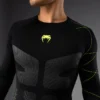 Rashguard Manches Longues Venum Training Camp 4.0 - Noir/Vert fluo