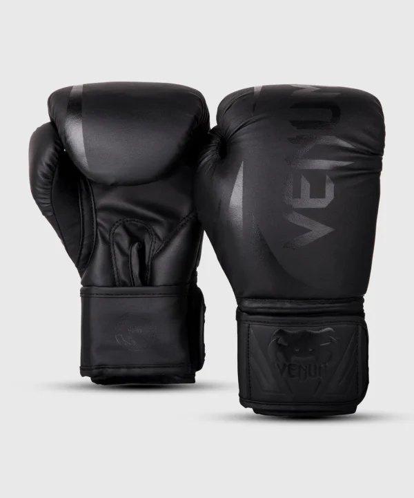 Gants de boxe Venum Challenger 2.0 pour Enfants - Noir/Noir