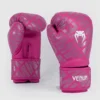 Gants de boxe Venum Contender 1.5 XT pour enfants - Blanc/Rose