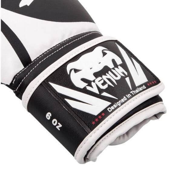 Gants de boxe enfant Challenger 2.0 Venum noir blanc