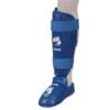 Proteges tibia pied karaté Noris homologué FFK - XXL, Bleu