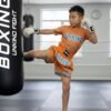 Ensemble de boxe pieds-poings enfant