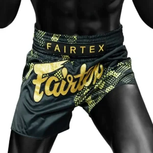 Short de Boxe Thaï FAIRTEX BS1931 " HEART OF GOLD " Short de Boxe Thaï FAIRTEX BS1931 \" HEART OF GOLD \"